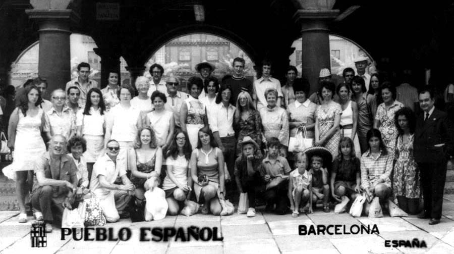 Barcelona 1970 (Me just Left of Right Pillar)
